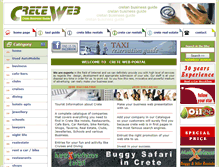 Tablet Screenshot of crete-web.gr